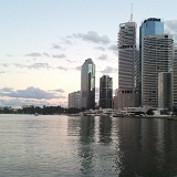2012-07-01 17.08.43  Brisbane at sunset